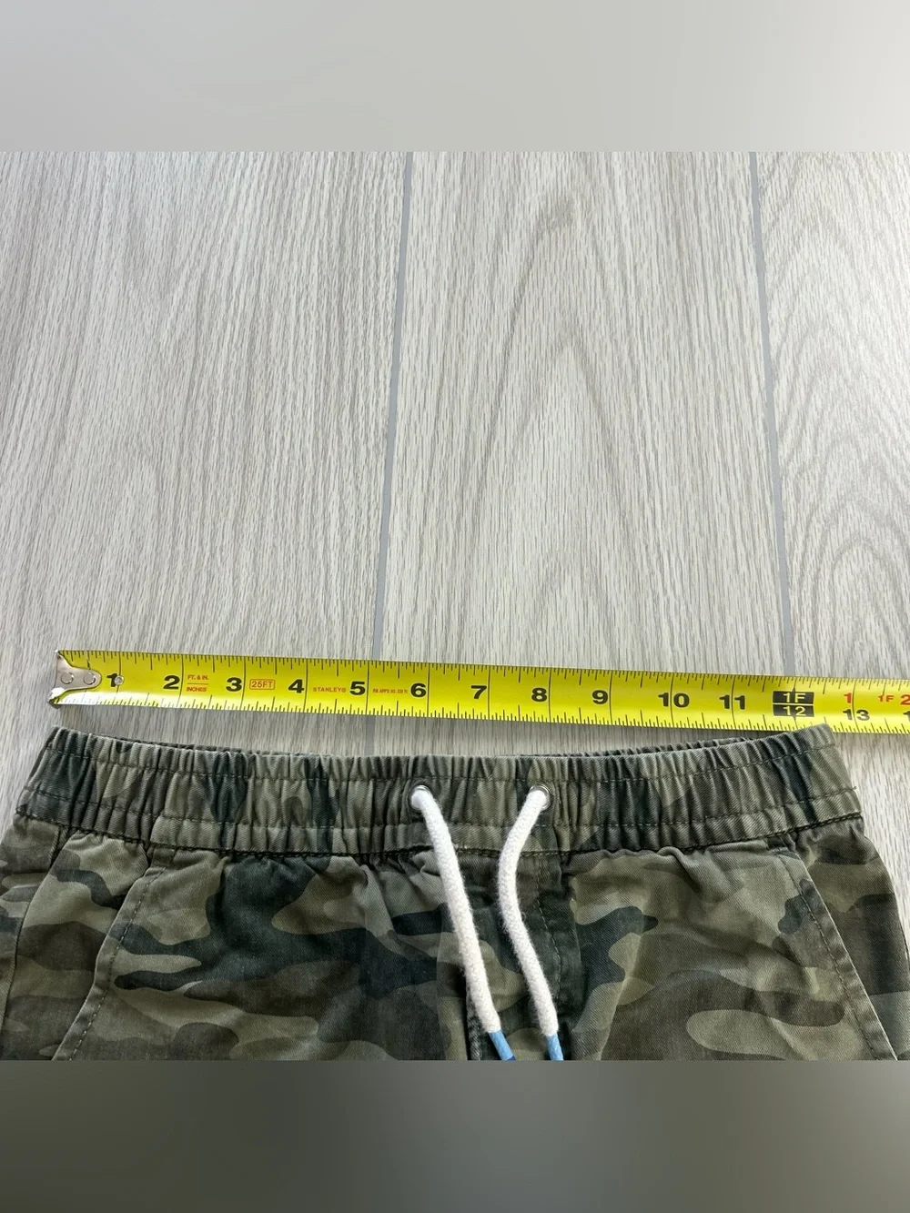 Gap Kids Easy Pull-On Camouflage Shorts Green Youth XL